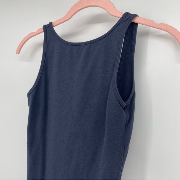 Aritzia  Community Intent Bodysuit Sleeveless Scoop open back in Navy XXS - Picture 8 of 15